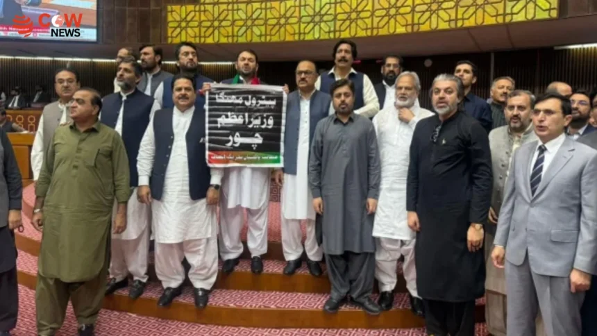 PTI Suspends MNA Over Misconduct in Party Meeting Row - The COW News