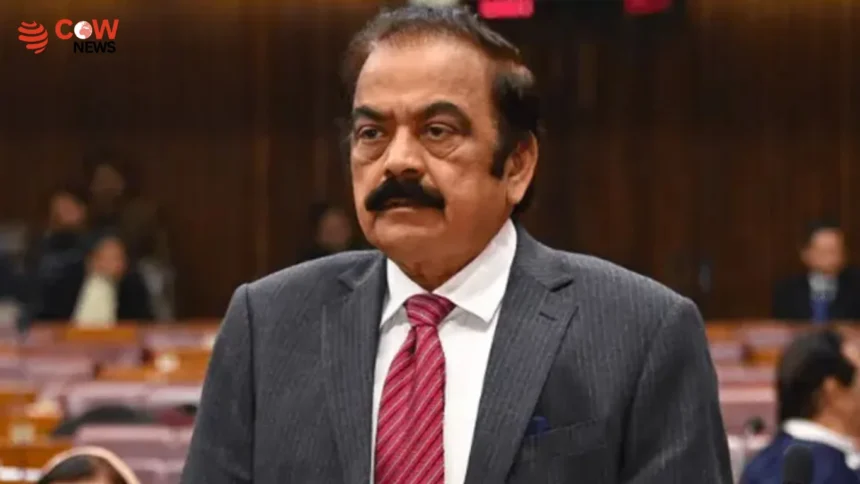 Rana Sanaullah Claims Foreign Funding in Action Committee 1 Rana Sanaullah Claims Foreign Funding in Action Committee - The COW News