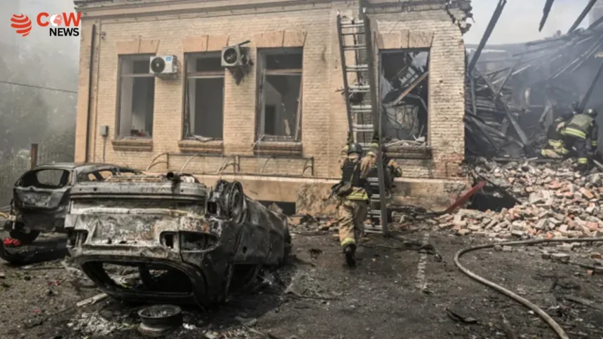 Russian Missile and Drone Strikes Kill 8 in Ukraine - The COW News
