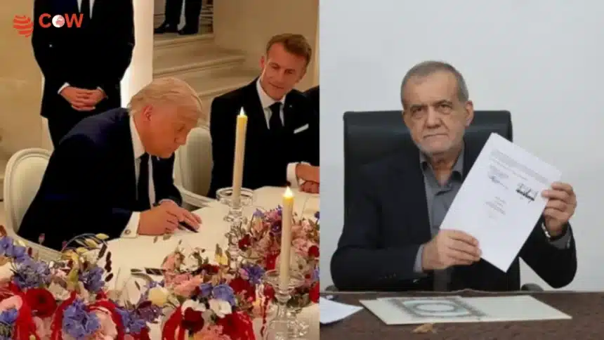 US Iran Sign MoU to End Conflict and Reopen Strait 1 US Iran Sign MoU to End Conflict and Reopen Strait - The COW News
