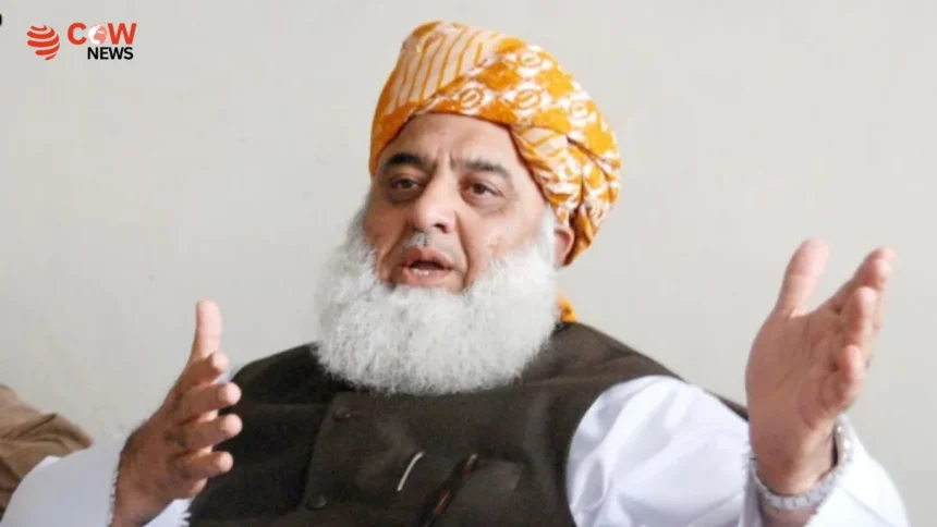 Court Summons Fazlur Rehman in Case Over Alleged Army Remarks - The COW News