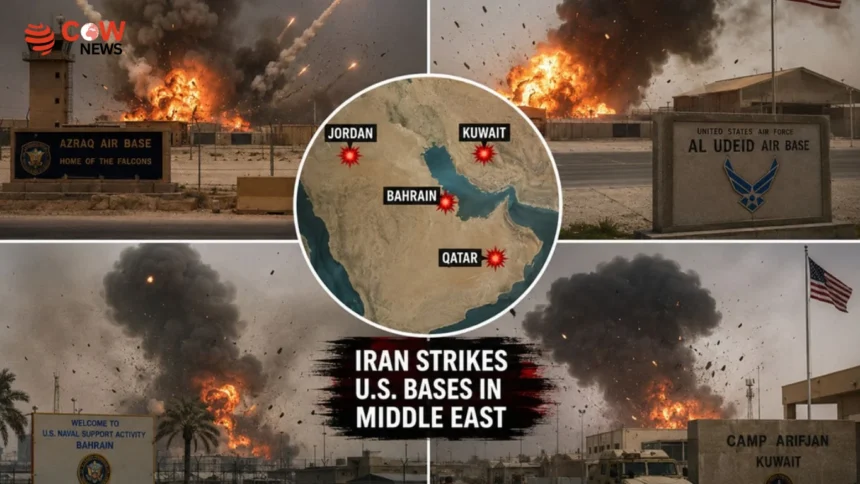 Iran Strikes US Bases in Gulf as Tensions Escalate 1 Iran Strikes US Bases in Gulf as Tensions Escalate - The COW News