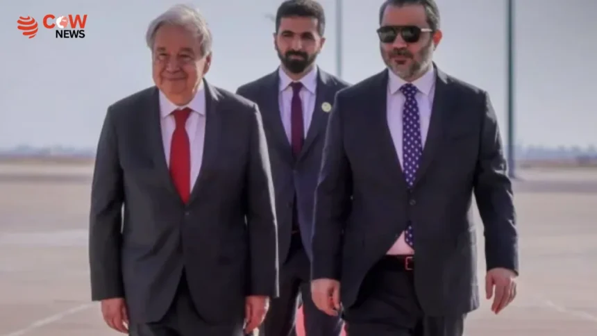 UN Chief Makes Landmark Syria Visit, First by Sitting Secretary-General Since 2009 1 UN Chief Makes Landmark Syria Visit, First by Sitting Secretary-General Since 2009 - The COW News