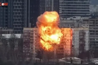 Russian Missile Strike Hits Kyiv Before NATO Summit - The COW News