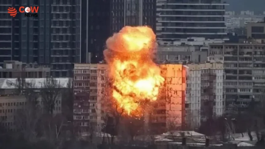 Russian Missile Strike Hits Kyiv Before NATO Summit - The COW News