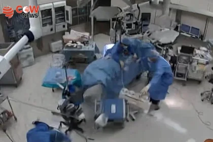 Japan Hospital Staff Shield Patient During 6.8 Earthquake in Viral OT Footage - The COW News