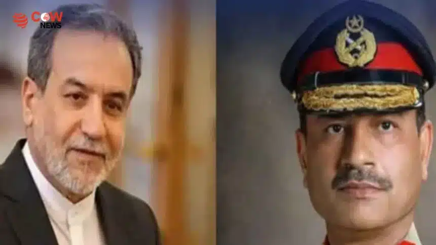 Asim Munir, Abbas Araghchi Discuss Regional Crisis 1 Asim Munir, Abbas Araghchi Discuss Regional Crisis - The COW News