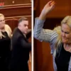 Kosovo Opposition MP Throws Eggs at Acting PM Albin Kurti in Parliament - The COW News