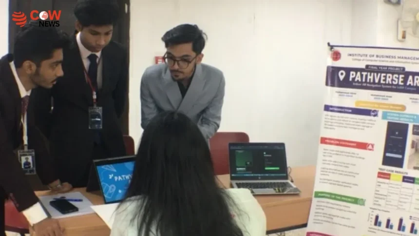 Pakistani Students Develop Indoor Navigation AR App 1 Pakistani Students Develop Indoor Navigation AR App - The COW News