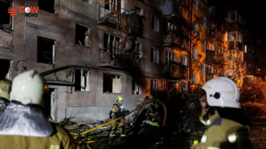 Russian Missile and Drone Strikes Kill Four in Ukraine, Authorities Say 1 Russian Missile and Drone Strikes Kill Four in Ukraine, Authorities Say - The COW News