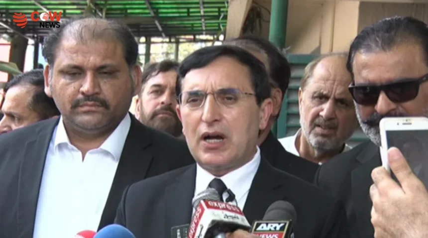 Barrister Gohar Expects JUI, Opposition to Join March - The COW News