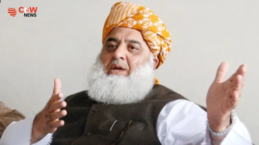Fazlur Rehman Rejects Government Plan for New Provinces 1 Fazlur Rehman Rejects Government Plan for New Provinces - The COW News