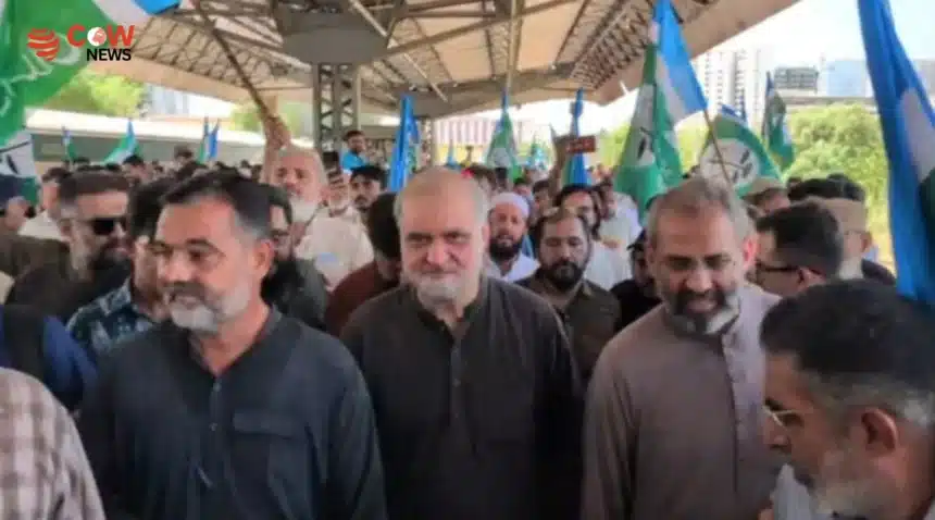 JI Launches Karachi Long March Over Fuel Levy - The COW News