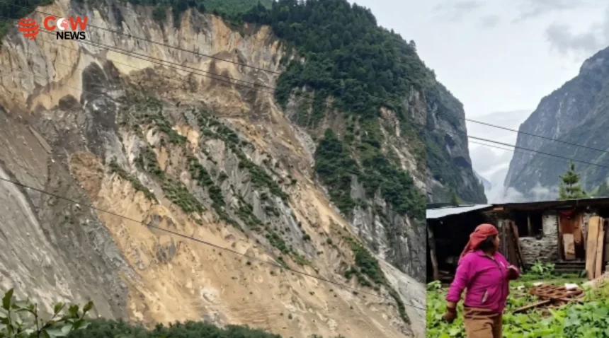 Nepal Mountain Collapses Into River in Seconds, 24 Dead - The COW News