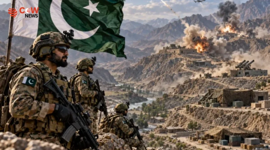 Pakistan Army Strikes 10 Terrorist Sites in Afghanistan - The COW News