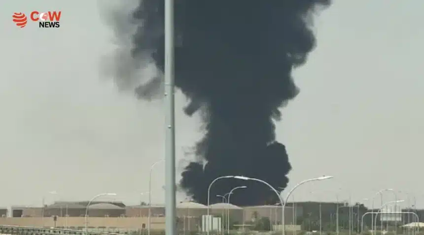 Riyadh Airport Hit by Explosions as Regional Tensions Escalation 1 Riyadh Airport Hit by Explosions as Regional Tensions Escalation - The COW News
