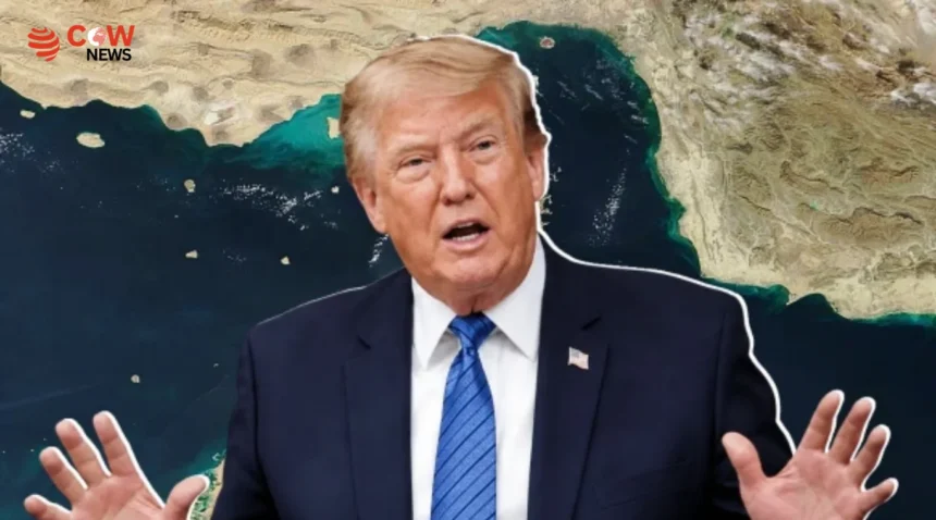Trump Says Strait of Hormuz Could Become Trump Strait 1 Trump Says Strait of Hormuz Could Become Trump Strait - The COW News