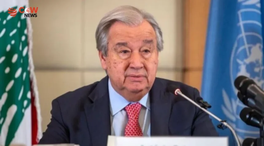 UN Chief Urges Israel To Withdraw Forces From Lebanon 1 UN Chief Urges Israel To Withdraw Forces From Lebanon - The COW News