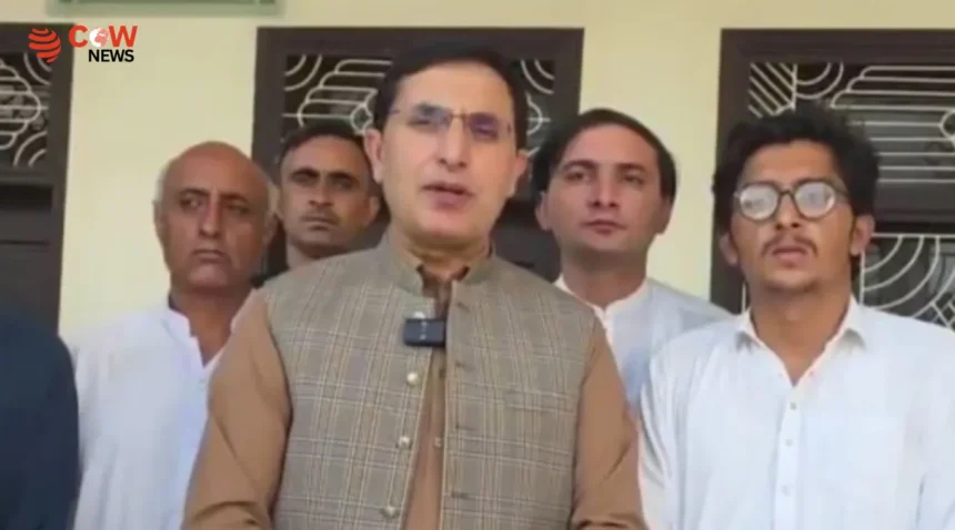 Barrister Gohar Issues Notification On PTI’s KP Organizational Structure - The COW News