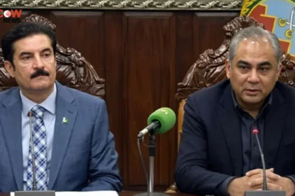 KP Governor Says Security Cannot Be Compromised for Development - The COW News