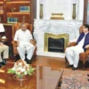 Naqvi, Kundi Discuss Governor’s Rule and Emergency in KP - The COW News
