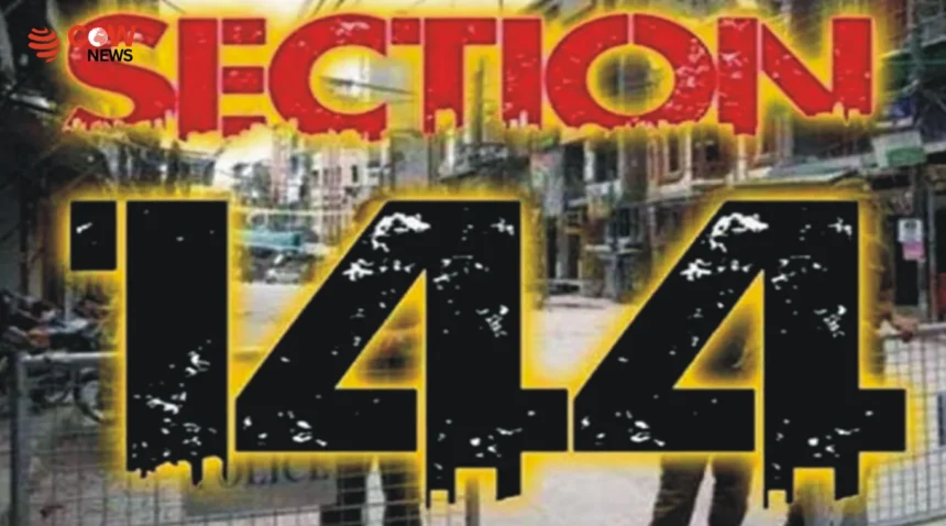 Section 144 Imposed in Peshawar, Ban on Public Gatherings - The COW News